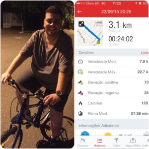 Diário de Bordo – Primeiro dia de bike!